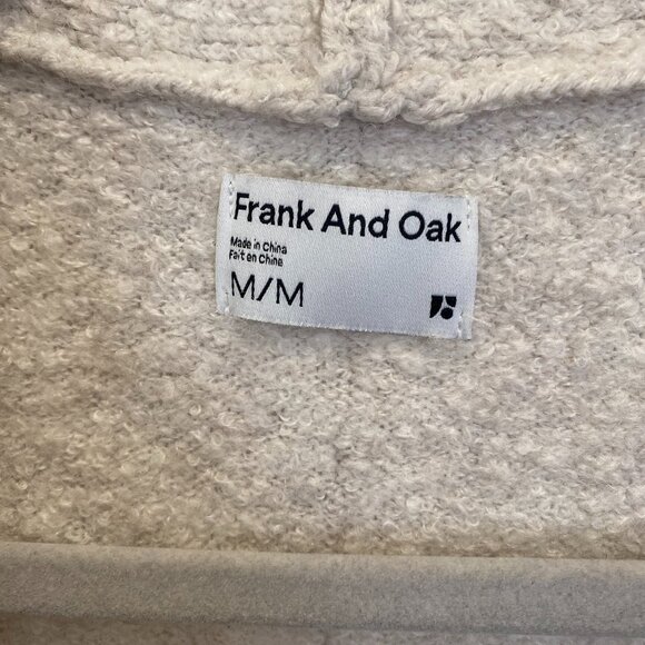 Frank & Oak Sea wool duster sweater -  M - Picture 2 of 5